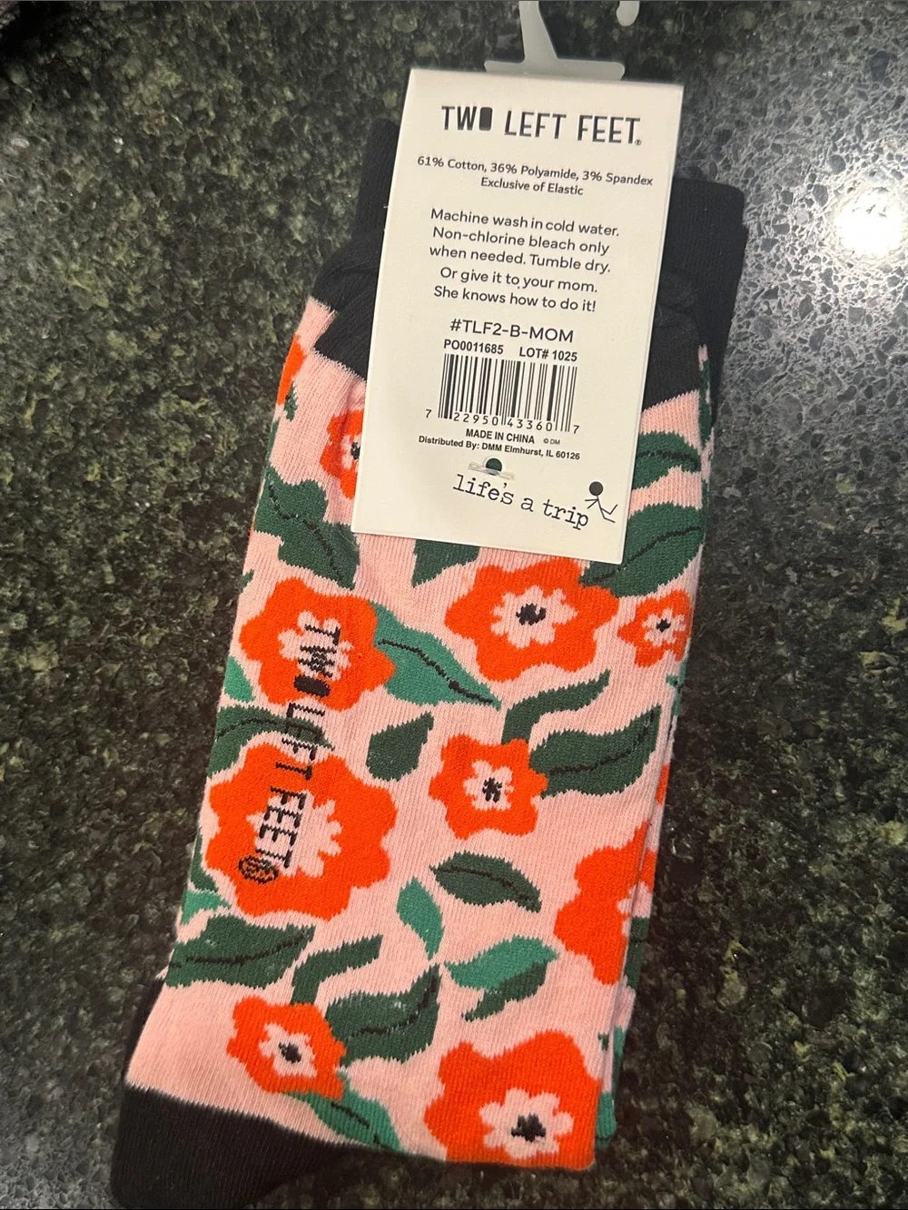 Two left feet playful floral